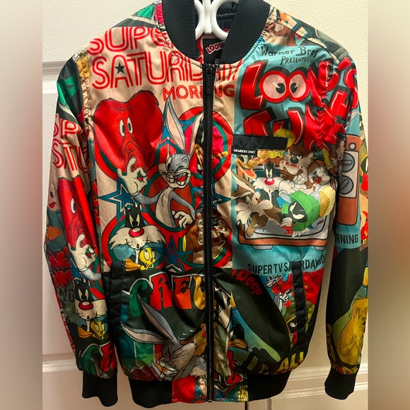 MEMBERS ONLY COLLAB. LOONEY TUNE JACKET - Picture 1 of 4
